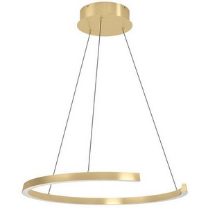 Изображение товара Подвесной светильник светодиодные Eglo Labonete 390516 с регулировкой цветовой температуры 24,8W(LED) 2200-6500K, 4100lm, алюминий, сталь, золотой, белый