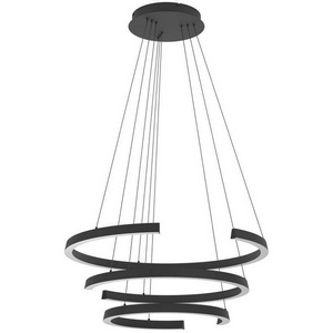 Изображение товара Подвесной светильник светодиодные Eglo Labonete 390532 с регулировкой цветовой температуры 50W LED 2200-6500K, 9000lm, алюминий, сталь, черный, белый