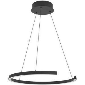 Изображение товара Подвесной светильник светодиодные Eglo Labonete 390533 с регулировкой цветовой температуры 24,8W LED 2200-6500K, 4100lm, алюминий, сталь, черный, белый