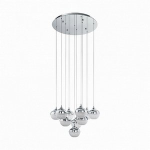 Изображение товара Подвесной светильник светодиодный с диммером Eglo Mioglia 39527 (плафоны шарики)