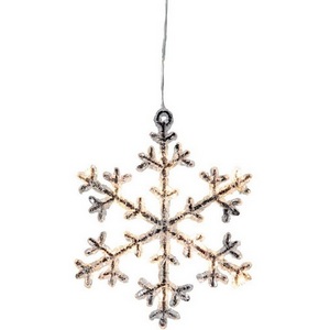 Изображение товара Световая фигура Снежинка светодиодная на батарейках Eglo ICY 410791
