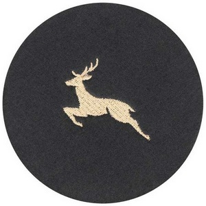 Изображение товара Салфетка для сервировки декоративная (плейсмат) Eglo Andasibe 420176 B3, D100, полиэстер, черный, золотой