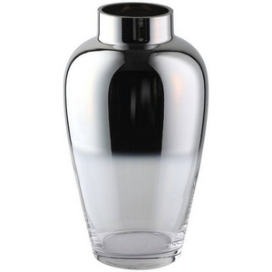 Изображение товара Ваза декоративная Eglo Kenyasi 421359 H270, D155, стекло, прозрачный, серебряный, зеркальный