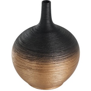 Изображение товара Ваза декоративная Eglo Saryksu 421414 H235, керамика, черный, золотой