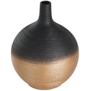 Изображение товара Ваза декоративная Eglo Saryksu 421418 H185, керамика, черный, золотой