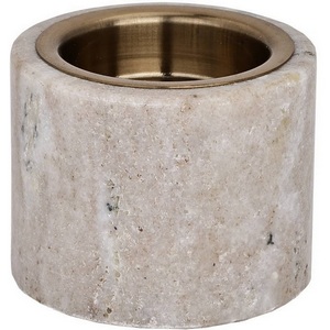 Изображение товара Подсвечник Eglo Rouyin 422038 B40, D60, мрамор, коричневый, золотой