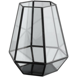 Изображение товара Подсвечник Eglo Ambatobe 422119 L170, B145, H190, стекло, черный, серый