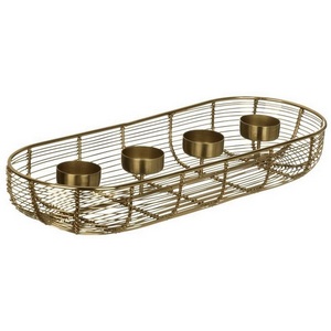 Изображение товара Подсвечник Eglo Hagony 422392 L405, B140, H60 металл, золотой