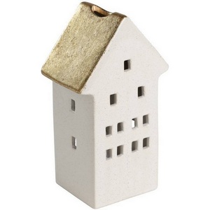 Изображение товара Подсвечник Домик Eglo Catacol 422401 L105, B75, H184 керамика, белый, золотой