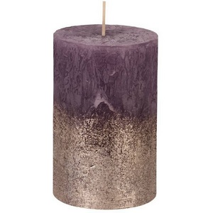 Изображение товара Свеча парафиновая Eglo Glenbarr 422583 H110 парафин, лавандовый, серебряный металлик