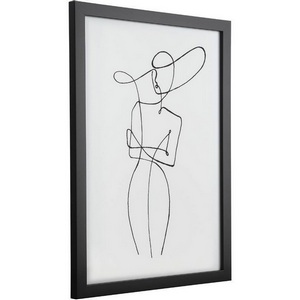 Изображение товара Картина Eglo Roberval 423025 L327, B16, H450, пластик, стекло, черный, белый