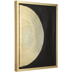 Изображение товара Комплект из 2х картин Eglo Roberval 423034 L330, B30, H430, пластик, холст, черный, золотой