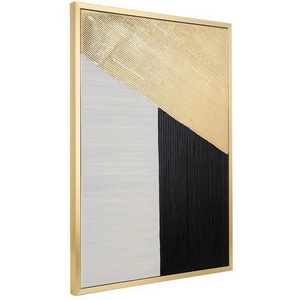 Изображение товара Комплект из 2х картин Eglo Roberval 423035 L530, B30, H730, пластик, холст, золотой, черный