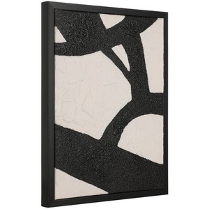 Изображение товара Комплект из 2х картин Eglo Roberval 423036 L330, B30, H430, пластик, холст, черный, белый