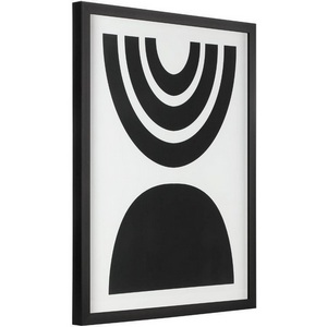 Изображение товара Картина Eglo Roberval 423045 L425, B25, H525, пластик, стекло, черный, белый