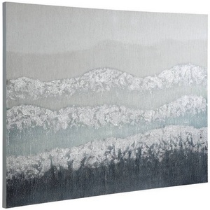 Изображение товара Картина Eglo Alaminos 423053 L1200, B37, H900, холст, дерево, белый, серебристый, синий