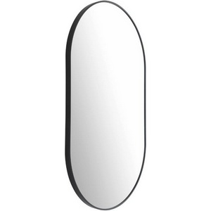 Изображение товара Зеркало декоративное Eglo Bani 425003 L600, B25, H1000, сталь, зеркальное стекло, чёрный