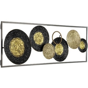 Изображение товара Панно Eglo Numazu 426008 L310, H900, сталь, черный, цвет золотой