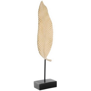 Изображение товара Статуэтка Перо Eglo Gifu 427076 L130, B90, H570, пластик, золотой, черный