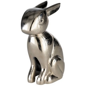 Изображение товара Статуэтка Заяц Eglo Vohilava 427309 L130, B85, H220, алюминий, цвет никель