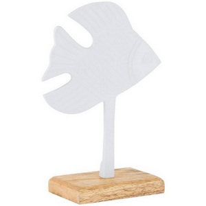 Изображение товара Фигурка Рыба Eglo Amoatsy 427384 L150, B70, H220 алюминий, дерево белый, натуральный