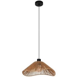 Изображение товара Подвесной светильник Eglo Lavister 44072 1х60W (E27), H1100, сталь черный/бумага, натуральный