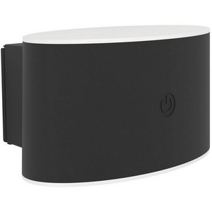 Изображение товара Настенный светильник уличный с датчиком движения холодный белый с аккумулятором, диммируемый, сенсорный Eglo Valgiano 75875 5W(LED), IP44, 3000K, 4000K, 6500K, 300lm, пластик, черный