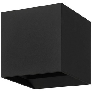 Изображение товара Уличный настенный светильник Eglo Calpino 3 901064 2X2,8W (LED), 3000K, 840lm, IP54, литой алюминий, чёрный/прозрачное стекло