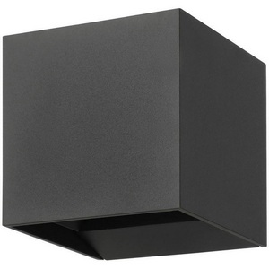 Изображение товара Архитектурная подсветка светодиодная Eglo Calpino 3 901065 2X2,8W (LED) 3000K литой алюминий антрацитовый/прозрачное стекло