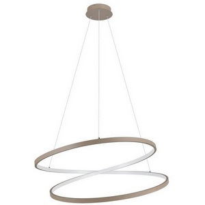 Изображение товара Подвесной светильник светодиодные Eglo Ruotale 901141 42W(LED), алюминий, сталь, песочный, пластик, белый, 3000K,