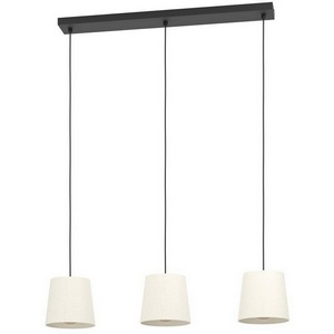 Изображение товара Подвесной светильник Eglo Febres 901263 3х60W (E27) сталь, черный, текстиль, белый