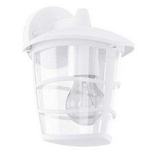 Изображение товара Настенный светильник с белой арматурой уличный фонарь IP44 Eglo Aloria 93095