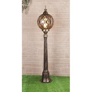 Изображение товара Наземный фонарь уличный IP44 черное золото Elektrostandard Sirius F