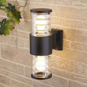 Изображение товара Настенный светильник уличный IP54 черный Elektrostandard Strada 1407 TECHNO