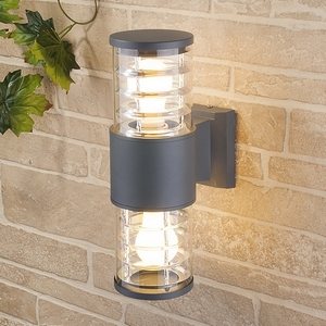 Изображение товара Настенный светильник уличный IP54 серый Elektrostandard Strada 1407 TECHNO