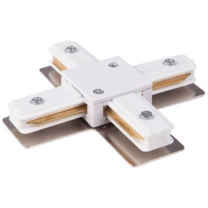 Изображение товара Коннектор X-образный для однофазного шинопровода белый Elektrostandard Track Rail WH Surface TRC-1-1-X-WH