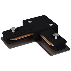 Изображение товара Коннектор угловой для однофазного шинопровода черный Elektrostandard Track Rail BK Surface TRC-1-1-L-BK