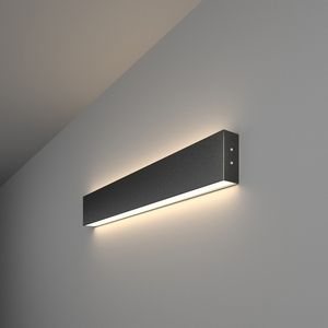 Изображение товара Настенный светильник прямоугольный 1000 лм LED черная шагрень 4200К Elektrostandard 101 101-100-40-53