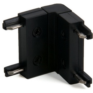 Изображение товара Коннектор угловой Elektrostandard Flat Magnetic внутренний для накладного шинопровода (черный) 85002/00