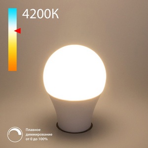Изображение товара Светодиодная диммируемая лампа Elektrostandard Dimmable 9W 4200K E27 (А60) BLE2777