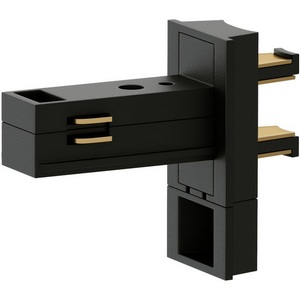 Изображение товара Соединитель для круглого шарнирного коннектора Elektrostandard Slim Magnetic чёрный 85011/00