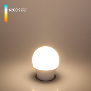Изображение товара Лампочка светодиодная 7W 4200K E27 Elektrostandard Mini Classic LED