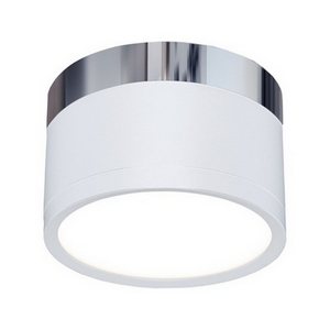 Изображение товара Накладной светильник светодиодный 10W 4200K Elektrostandard DLR029 белый матовый/хром