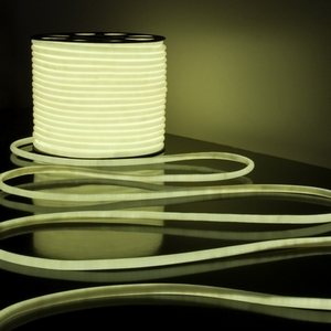 Изображение товара Светодиодная лента LS003 220V IP67 Elektrostandard Гибкий неон 9,6W 144Led 2835 круглый холодный белый, 50 м