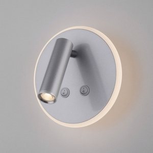 Изображение товара Спот светодиодный с выключателем для чтения MRL Elektrostandard Tera LED 1014 серебро