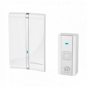 Изображение товара Звонок дверной беспроводной накладной DBQ20M 36M IP44 Elektrostandard DBQ20 WL белый