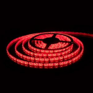 Изображение товара Светодиодная лента 12V 60Led 4,8W IP20 Elektrostandard 2835 красный, 5м