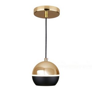 Изображение товара Подвесной светильник светодиодный Золото Elektrostandard DLS023 в форме шара