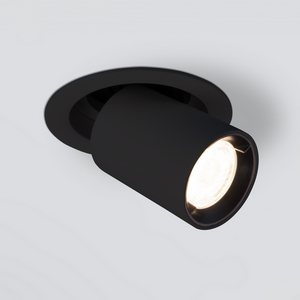 Изображение товара Встраиваемый светильник круглый светодиодный Elektrostandard 9917 LED 10W 4200K черный матовый