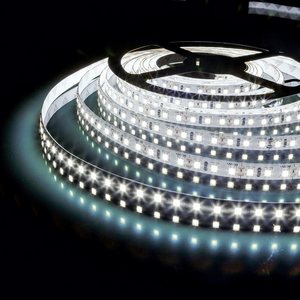 Изображение товара Светодиодная лента влагозащищенная 12V 120Led 9,6W IP65 Elektrostandard 2835 холодный белый, 5м